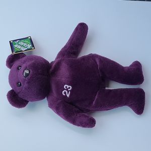 David Justice Bamm Beano's bear